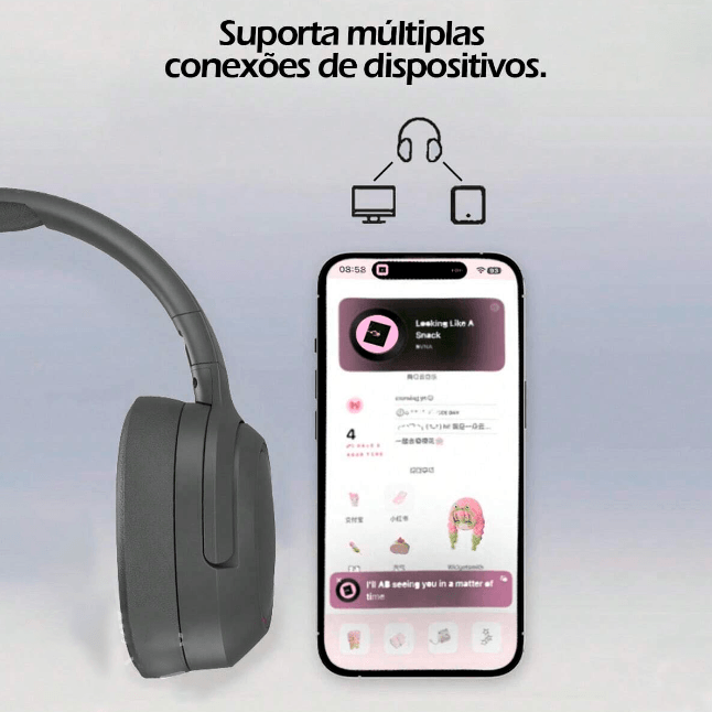 Fone de ouvido sem fio GM5