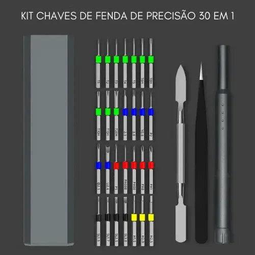 Kit Chaves de Fenda Magnéticas (30 em 1/40 em 1)