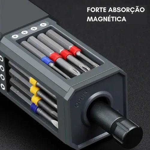 Kit Chaves de Fenda Magnéticas (30 em 1/40 em 1)