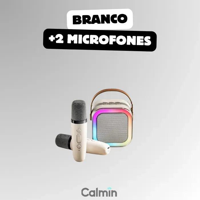 Karaoke Canta-ê + 2 Microfones Sem Fio (GRÁTIS)