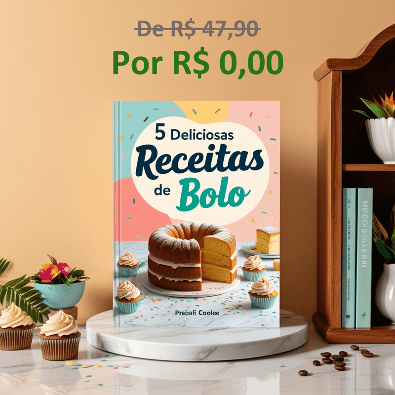 Cake Master + E-book de Receitas Grátis