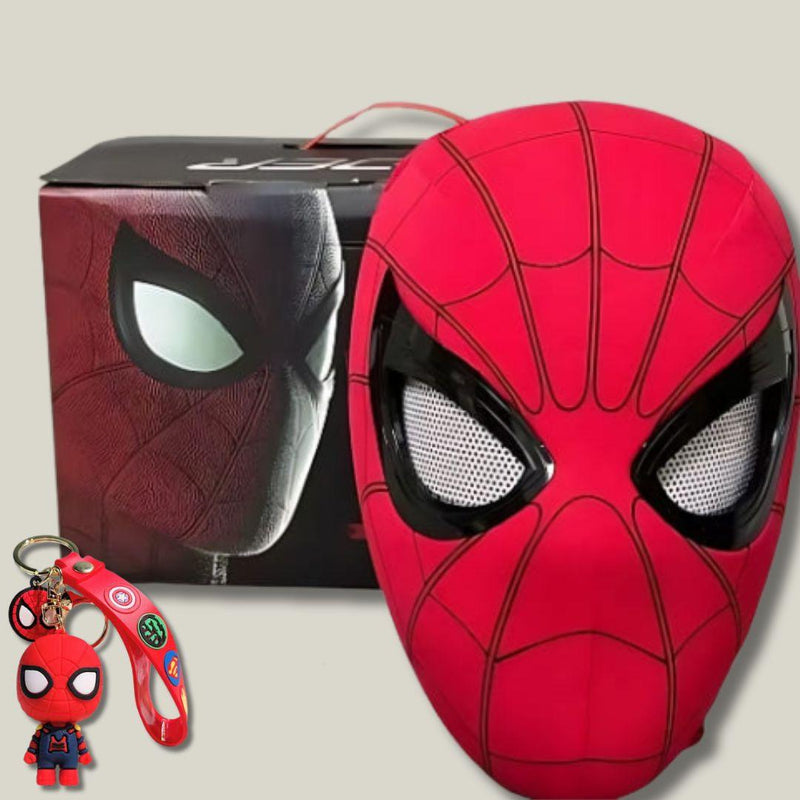 Máscara SpiderVision Luxe + CHAVEIRO DO HOMEM ARANHA DE BRINDE