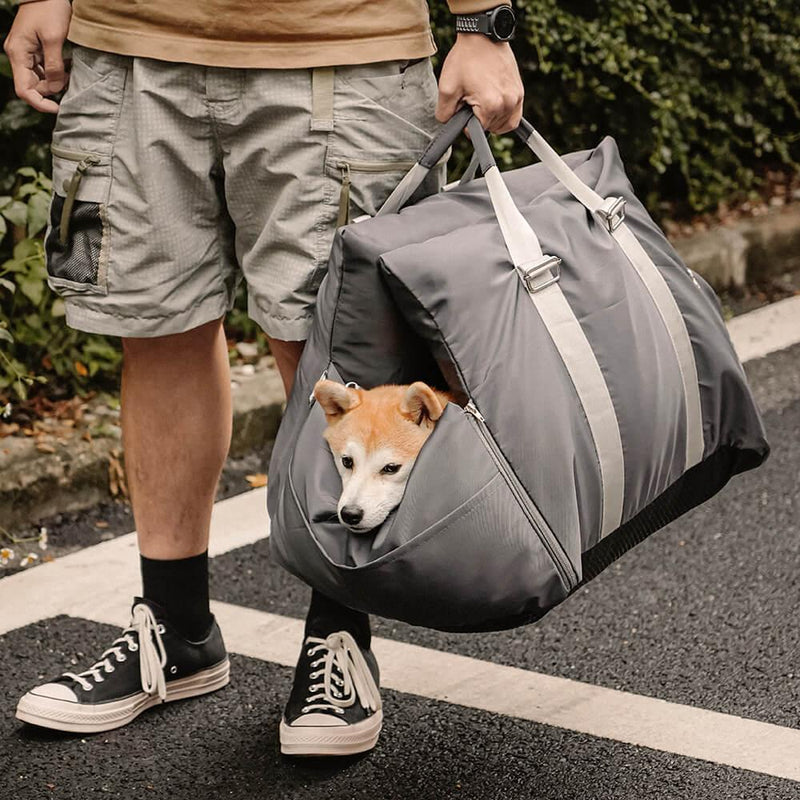 Cama Impermeável para Assento de Carro para Cachorro - Primeira Classe