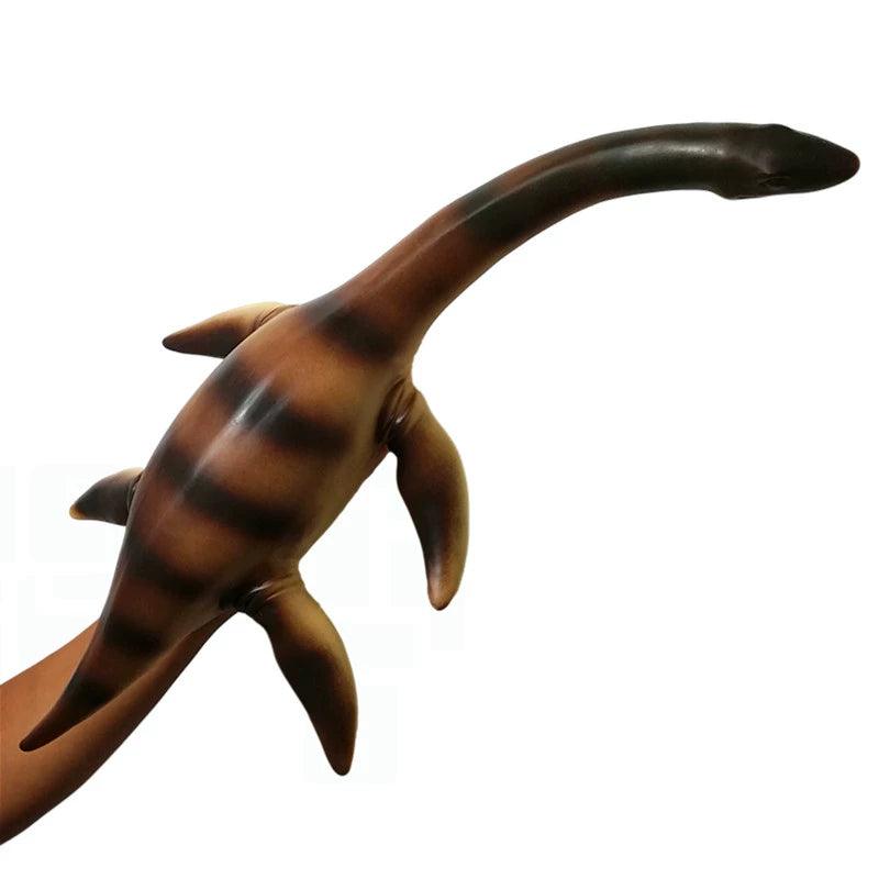 Export Large Soft Rubber Artificial Marine Dinosaur Cangcang Dragon Liopleurodon Plesiosaurus Dunkleosteus Animal Model Toys