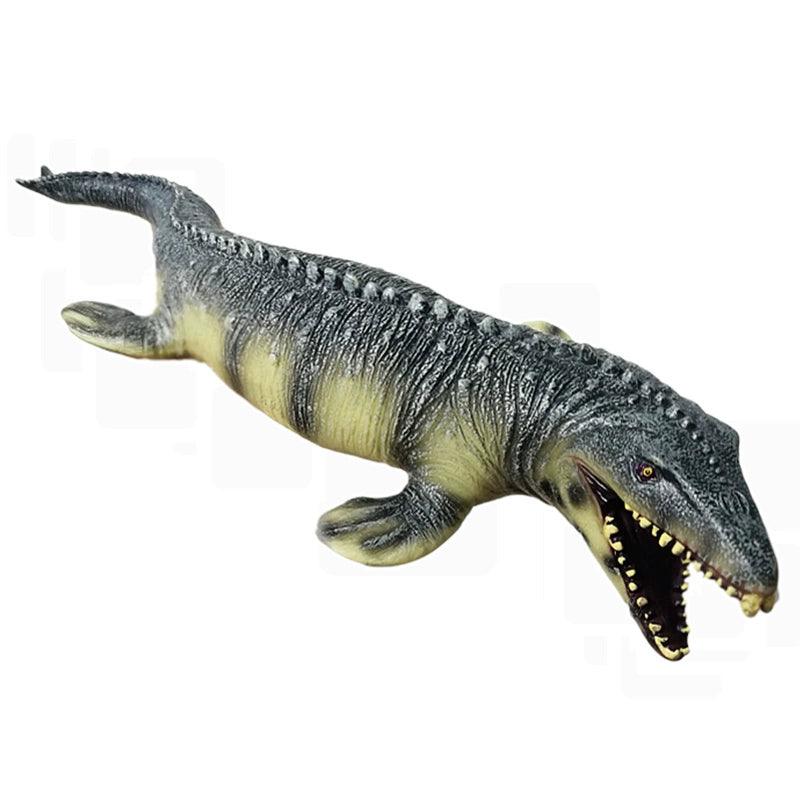 Export Large Soft Rubber Artificial Marine Dinosaur Cangcang Dragon Liopleurodon Plesiosaurus Dunkleosteus Animal Model Toys