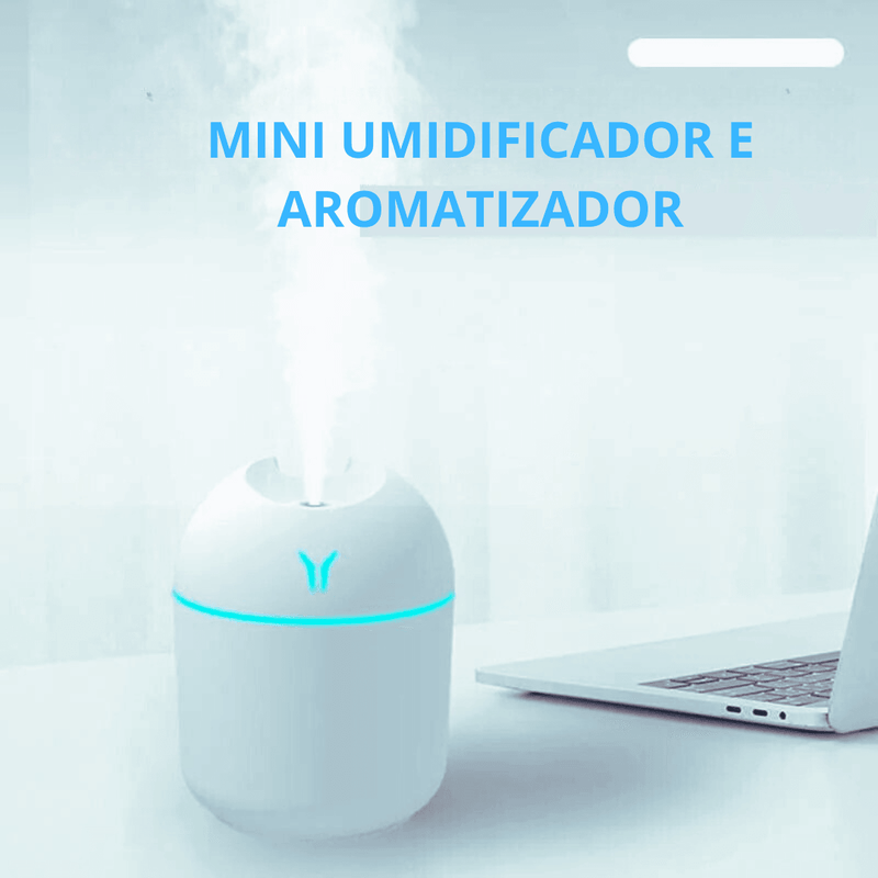 Mini Umidificador Difusor Aromatizador