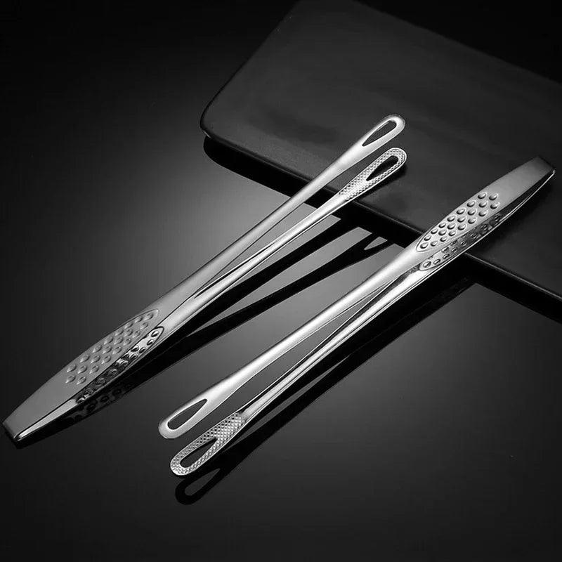 Kitchen Tongs Stainless Steel Barbecue Tongs Clip BBQ Grill Meat Tongs Cooking Tweezers for Food Utensils Kitchen Accessories