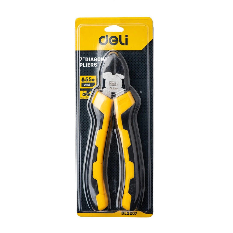 DeLi Universal Wire Cutter Diagonal Pliers Crimping Pliers Needle Nose Pliers Multifunctional Hardware Hand Tools