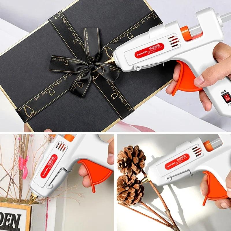 Hot Melt Glue Gun Power Stick Big Hand Tool Christmas Decorating Tools Pistola De Silicona Caliente Glue Gun Stick