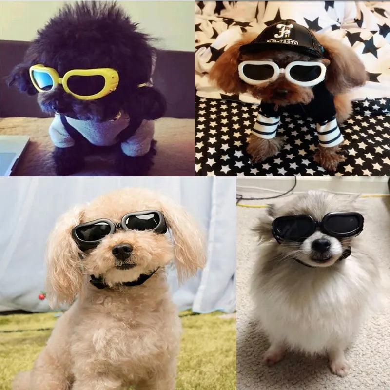 Extra Small Dog Sunglasses UV Eye Protection Pet Puppy Goggles Sun Glasses Wear for Chihuahua Toy Poodle Maltese