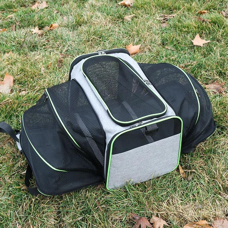 1pcsCarriers Backpack Portable Breathable Foldable Shoulder Bag Cat Dog Carrier Bags Outgoing Travel Pets Handbag Transport Bag