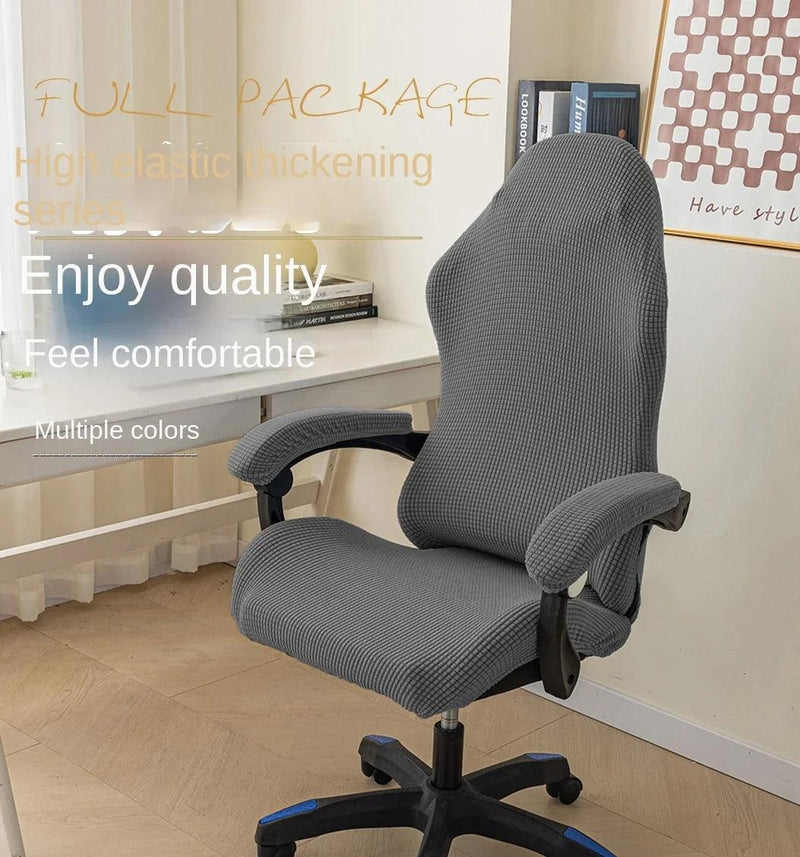 Gaming Chair Cover Elastic Swivel Chair Cover No Balling, No Deformation, Cleaning, No Colour Loss Chair Dust Protection Cover