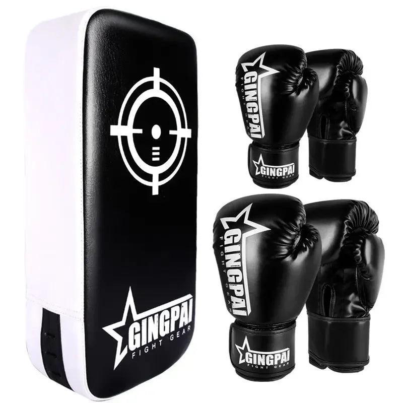 Training Set Boxing Gloves and Pads Hand and Foot Target Sandboxing Sandbags Exersize Protectors Boks Eldiveni