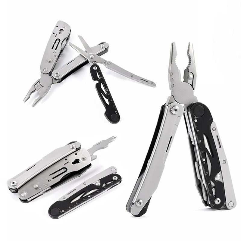 LUCHSHIY Multifunctional Hand Tool Pliers Folding Knife Scissors Plier Saw Outdoor Camping EDC Equipment Folding Multitool