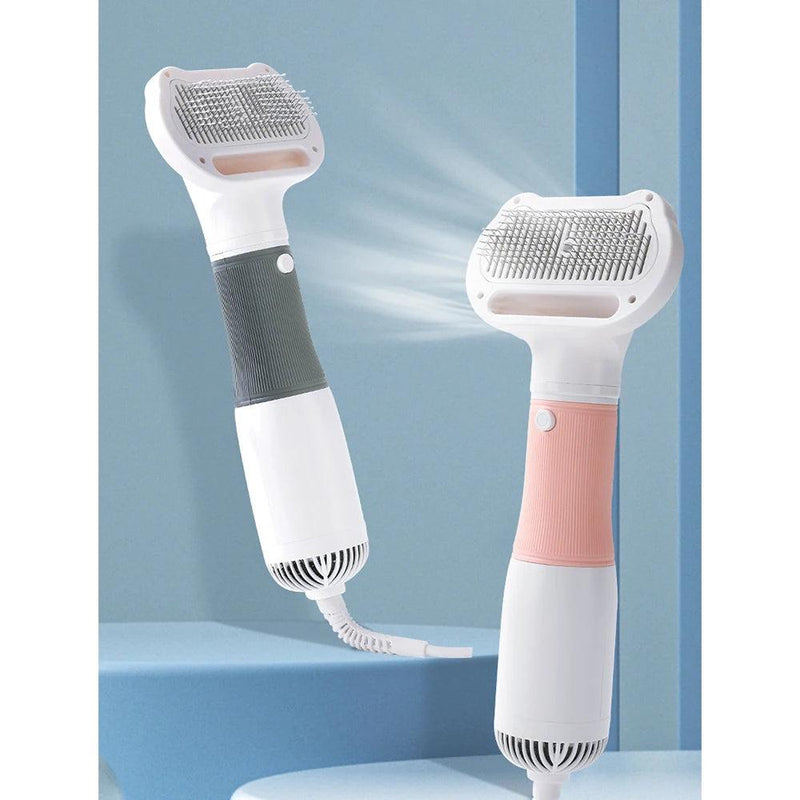 110V 220V Puppy Pet Hair Dryer Dog Drying Brush Hair Comb Dog Grooming Hairdressing Pulling Machine Blower Dog accessorie 강아지 애견