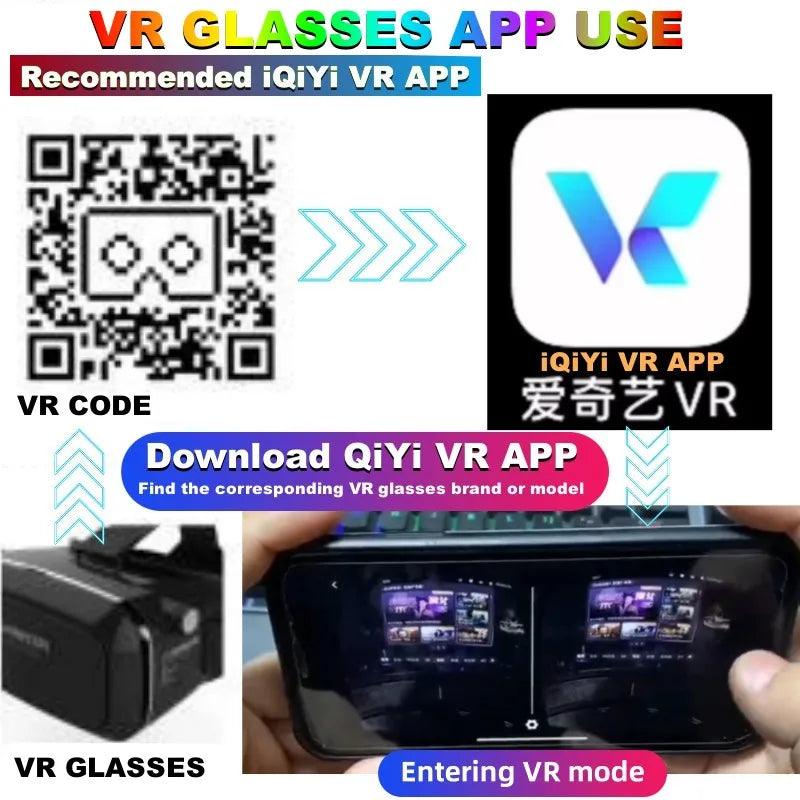 Original VRGpro X7 VR Virtual Reality 3D Glasses Box VR Google Cardboard Helmet for IOS Android 5-7" Smartphone,Wireless Rocker