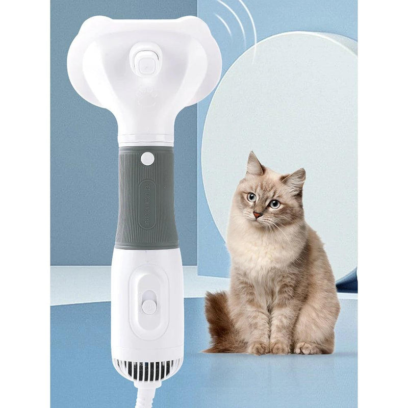 110V 220V Puppy Pet Hair Dryer Dog Drying Brush Hair Comb Dog Grooming Hairdressing Pulling Machine Blower Dog accessorie 강아지 애견