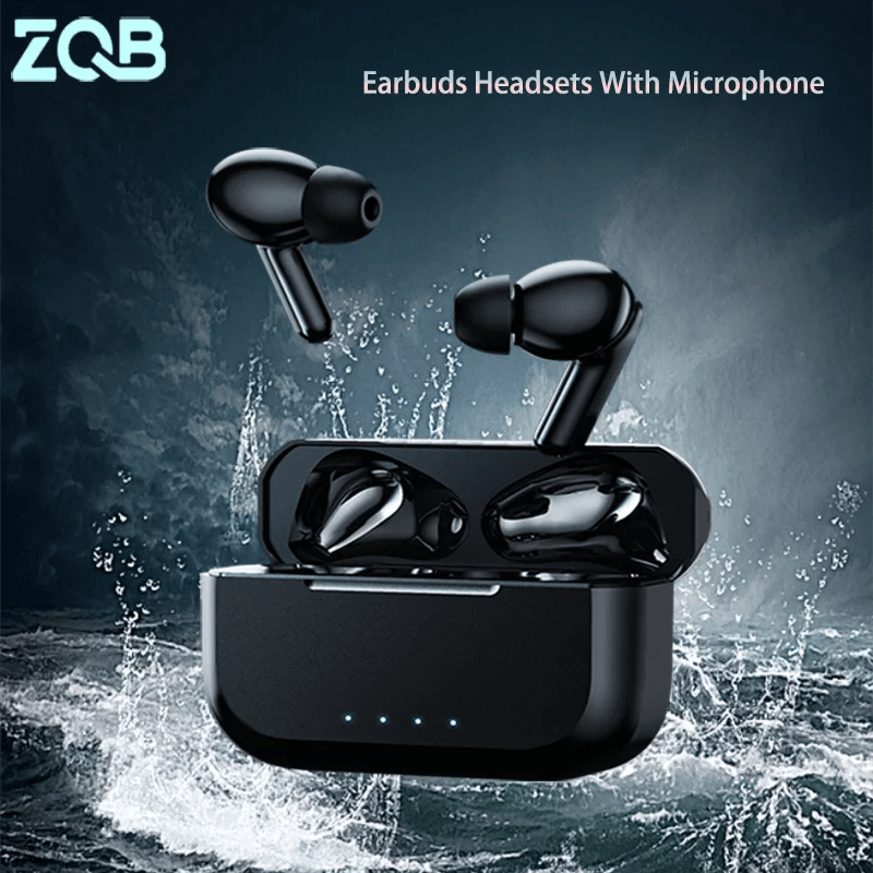 ZQB A3 TWS True Wireless Earbuds 5.3 Bluetooth Sport Headphones HiFI Stereo Sound Earbuds with Mic Headphones Work On All Smartp