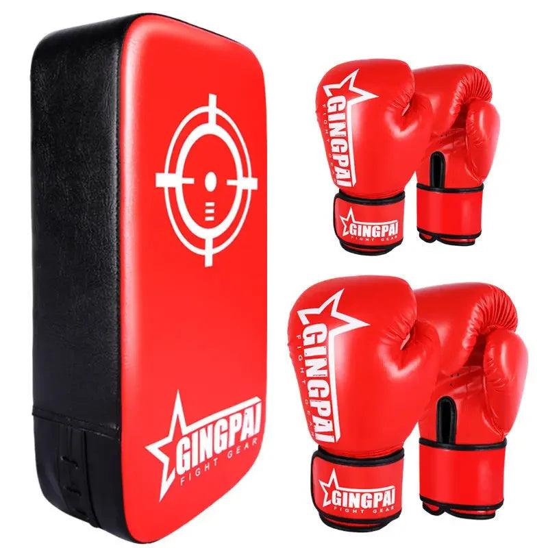 Training Set Boxing Gloves and Pads Hand and Foot Target Sandboxing Sandbags Exersize Protectors Boks Eldiveni