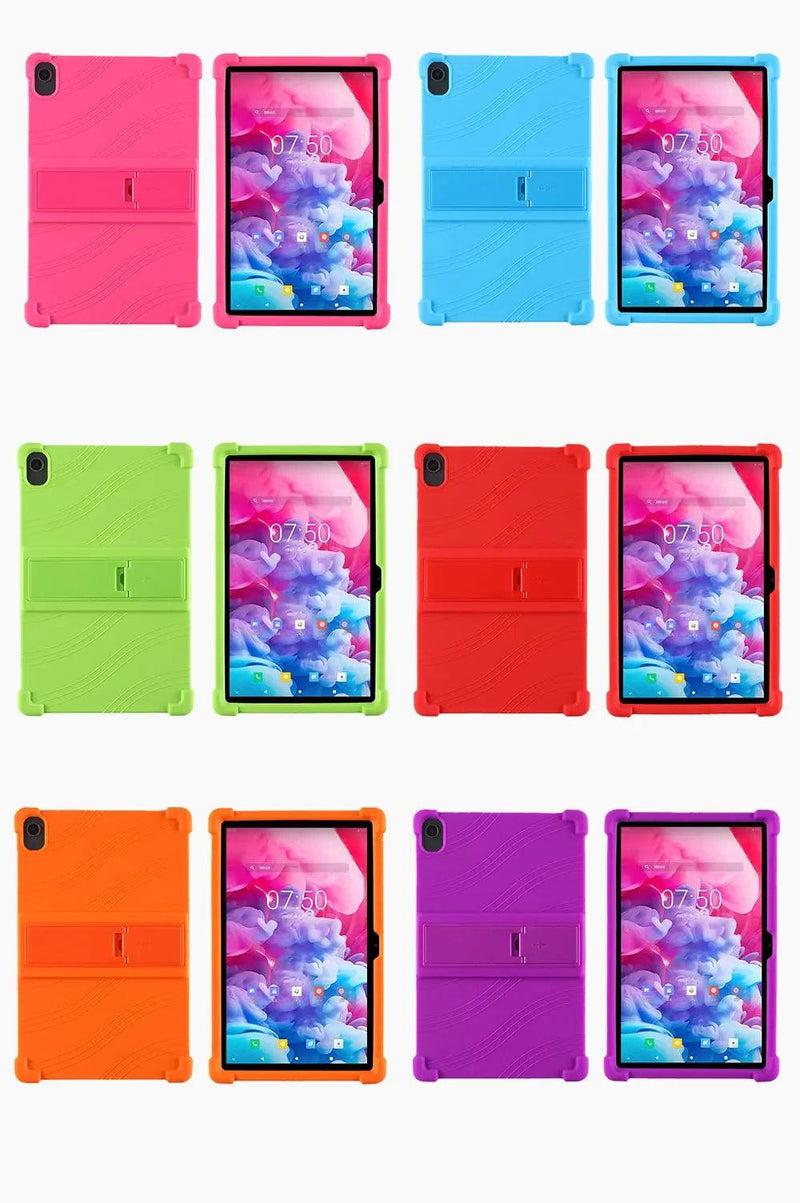 Case For Teclast T40 Plus/T40 Pro Tablet Safe Shockproof Silicone Stand Cover