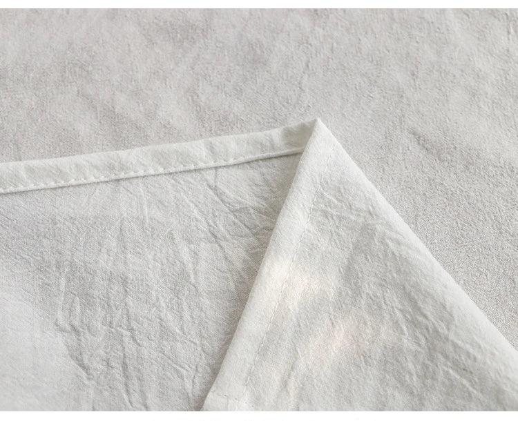 4PCS 40X40CM Cream Napkins 100% Cotton Cloth Napkins Dinner Table Serviettes Soft Washable Reusable Weddings Parties Restaurant