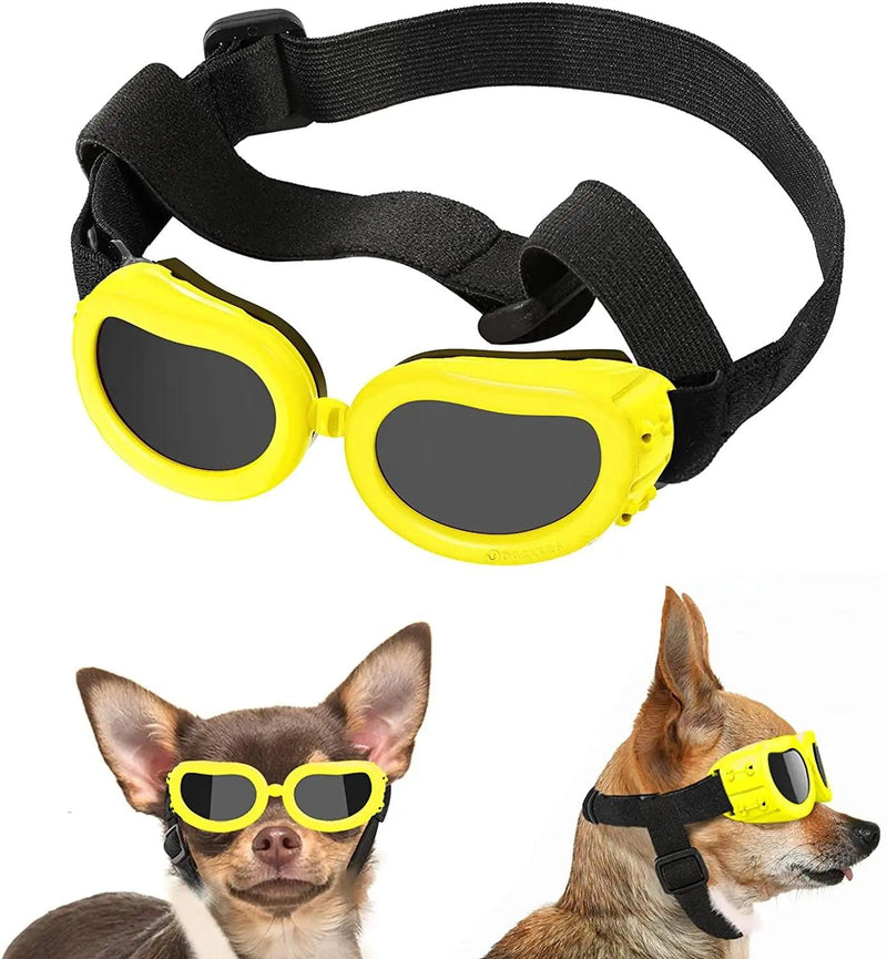 Extra Small Dog Sunglasses UV Eye Protection Pet Puppy Goggles Sun Glasses Wear for Chihuahua Toy Poodle Maltese