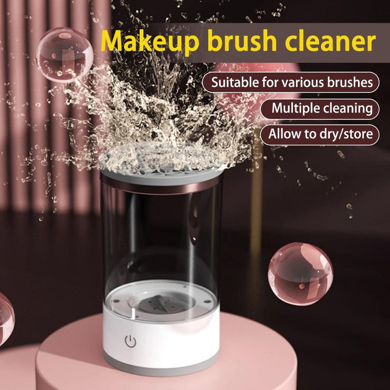 3 In 1 Automatic Makeup Brushes Cleaner Cosmetic Brushes Spinner Cleaning Drying Machine USB Electric Brush Cleaner Dryer