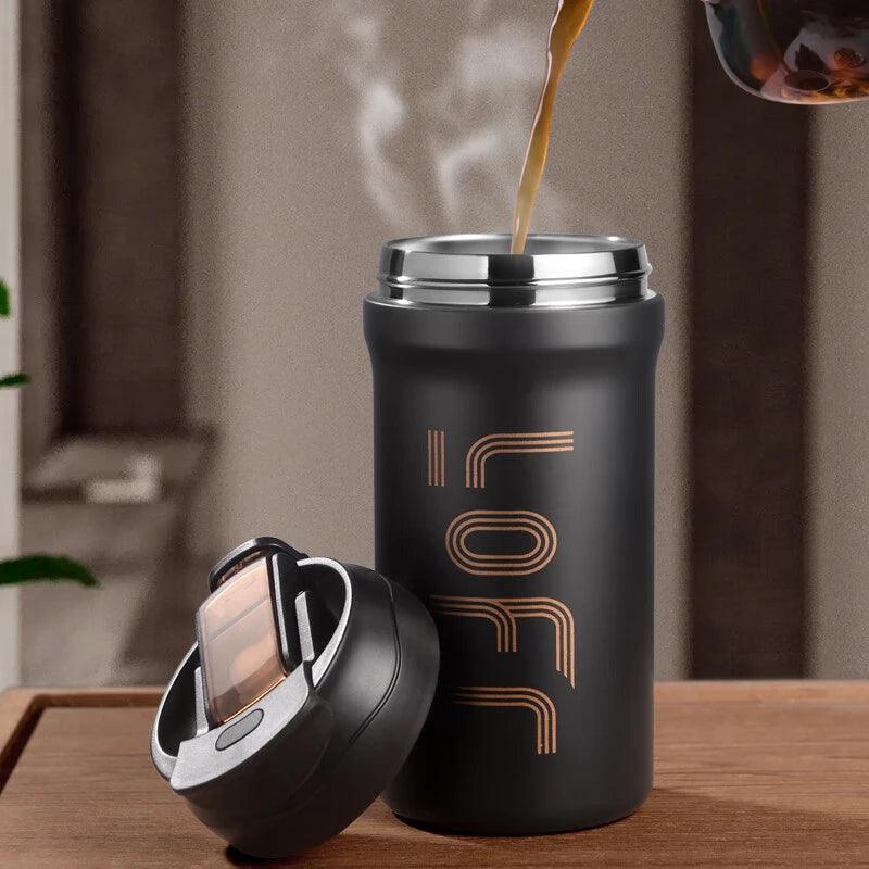 GIANXI Stainless Steel Coffee Thermos Cup For Women Portable Double Sippy Food Contact Grade Material Leakproof Vacuum Mug