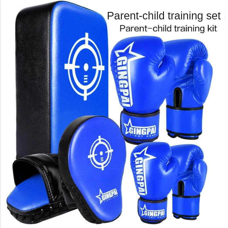 Training Set Boxing Gloves and Pads Hand and Foot Target Sandboxing Sandbags Exersize Protectors Boks Eldiveni