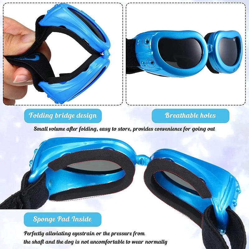 Extra Small Dog Sunglasses UV Eye Protection Pet Puppy Goggles Sun Glasses Wear for Chihuahua Toy Poodle Maltese