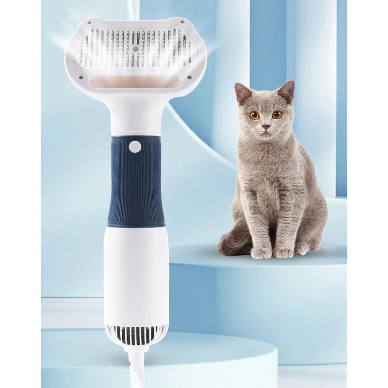 110V 220V Puppy Pet Hair Dryer Dog Drying Brush Hair Comb Dog Grooming Hairdressing Pulling Machine Blower Dog accessorie 강아지 애견