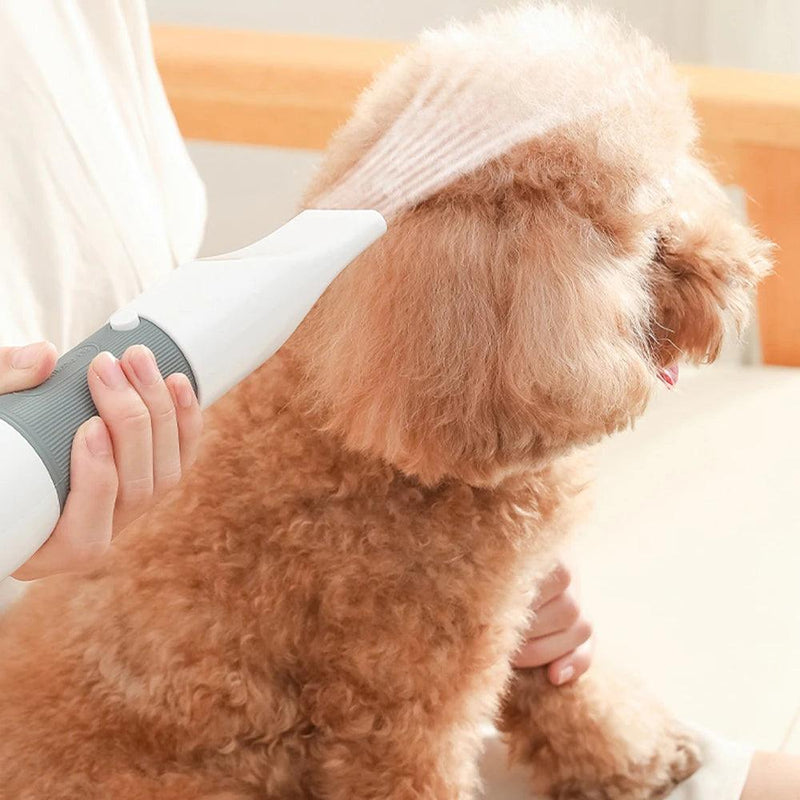 110V 220V Puppy Pet Hair Dryer Dog Drying Brush Hair Comb Dog Grooming Hairdressing Pulling Machine Blower Dog accessorie 강아지 애견