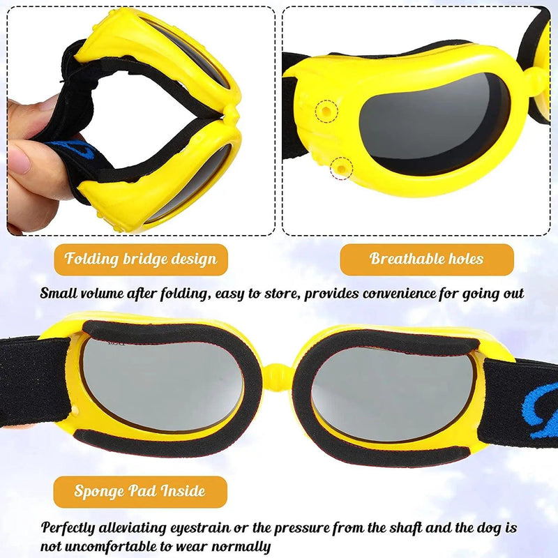 Extra Small Dog Sunglasses UV Eye Protection Pet Puppy Goggles Sun Glasses Wear for Chihuahua Toy Poodle Maltese