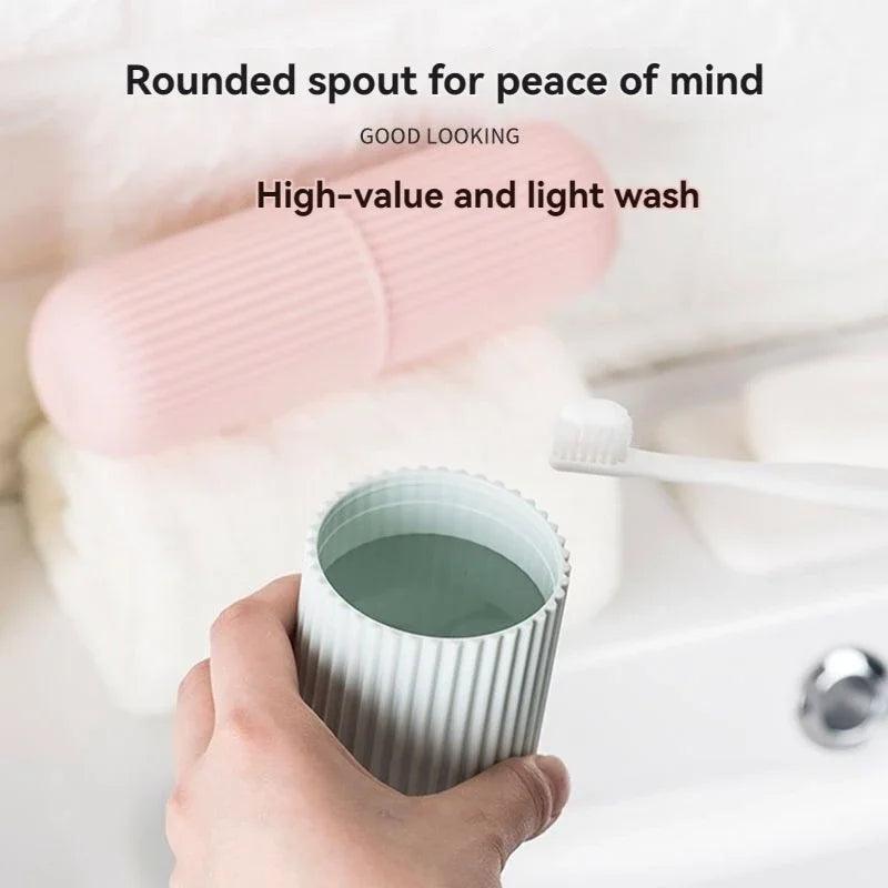 Portable Toothpaste Toothbrush Protect Holder Case Travel Camping Storage Box Protect Toothbrush Toothpaste from Dirt and Damage