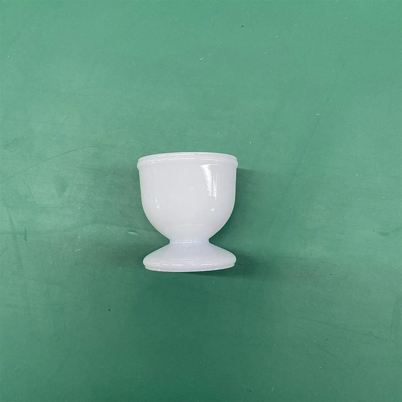 4/8pc Egg Cups Holders Hard Soft Boiled Eggs Holders Cups Novel White  Breakfast Plastic Kitchen Accessories