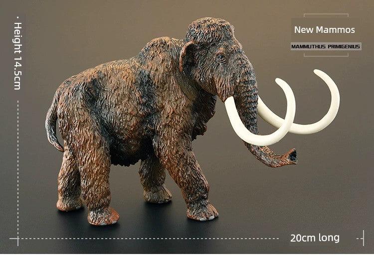 Kids Model Large Solid Asian Elephant Artificial Animal