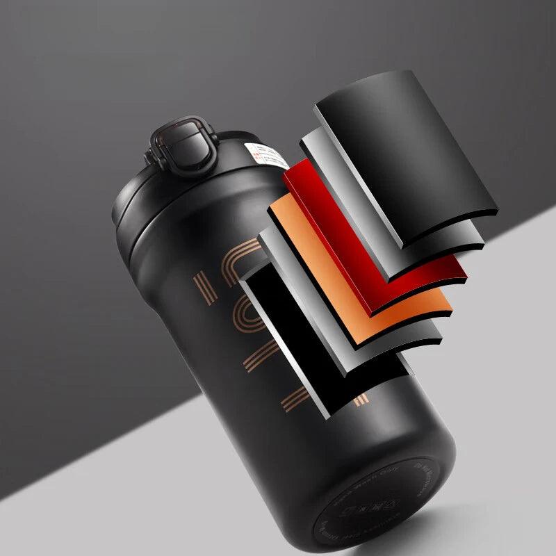 GIANXI Stainless Steel Coffee Thermos Cup For Women Portable Double Sippy Food Contact Grade Material Leakproof Vacuum Mug