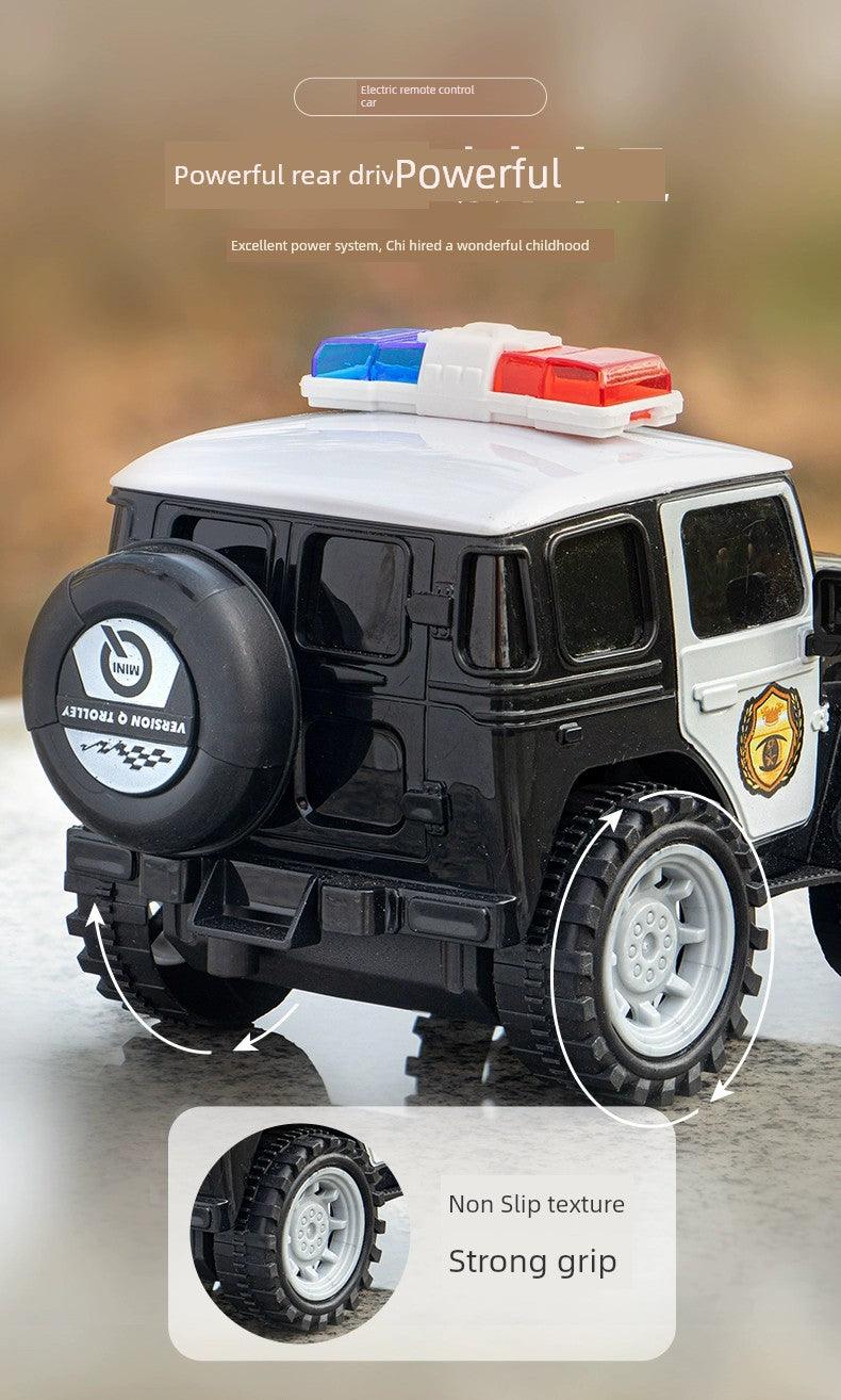 Remote Control Police Car Electric Wireless Simulation Car 2 Boys 4 Baby 1 1 3 Years Old Kids Toy Birthday Gift