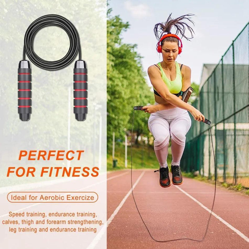 WOSWEIR Professional Jump Ropes Speed Crossfit Workout Training MMA Boxing Home Gym Fitness Equipment for Men Women Kids